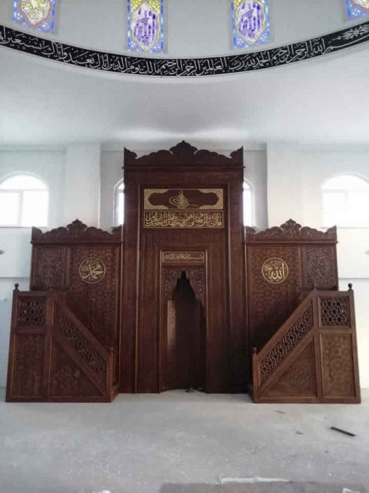 Wooden Mihrab