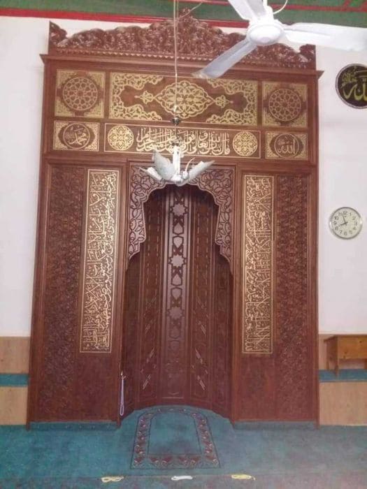 Wooden Mihrab
