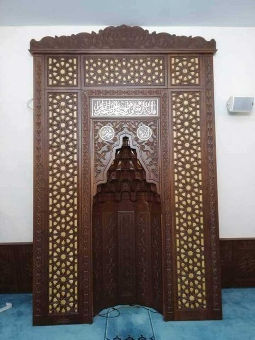 Wooden Mihrab