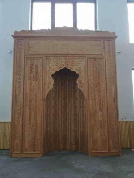 Wooden Mihrab