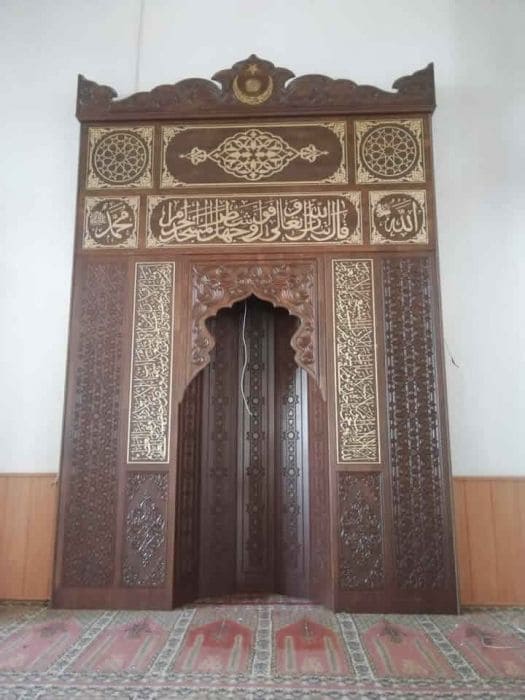 Wooden Mihrab