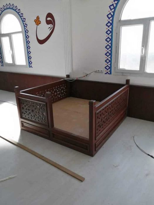Wooden Muezzin's Stand