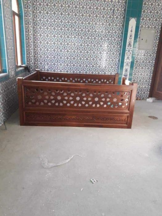 Wooden Muezzin's Stand