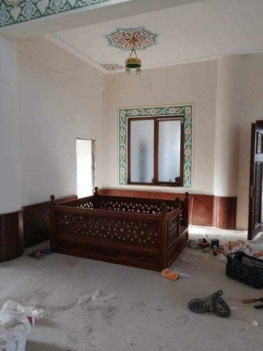 Wooden Muezzin's Stand