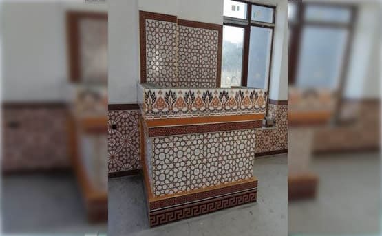 Tile Pulpit - Ceramic Pulpit