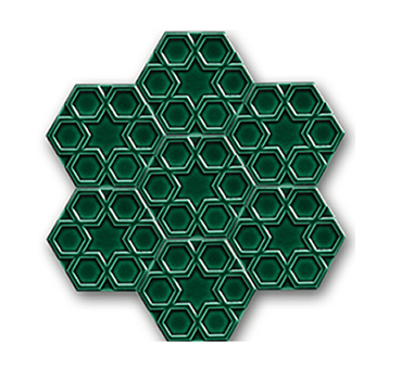 Hexagonal Ceramic Tile