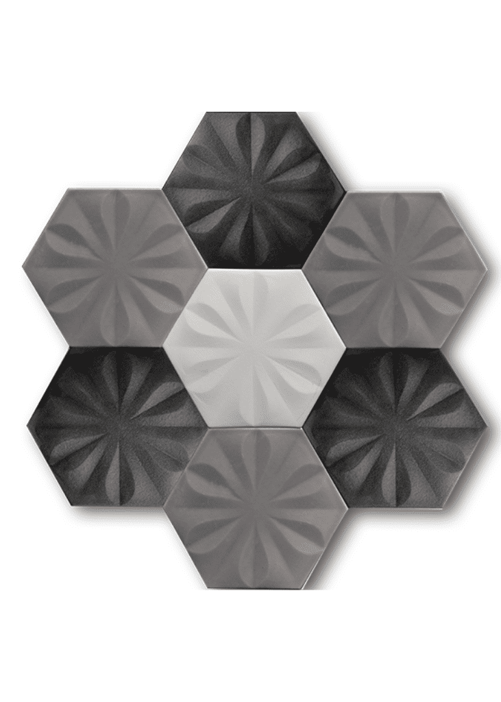 Hexagonal Ceramic Tile-01