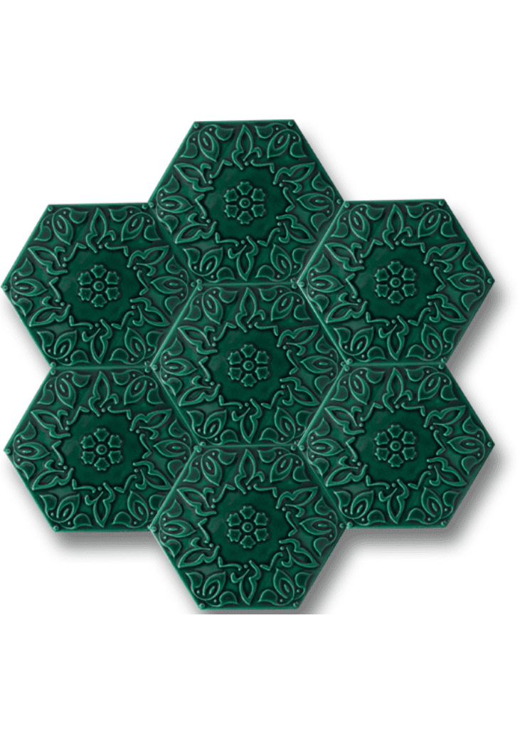 Hexagonal Ceramic Tile-10