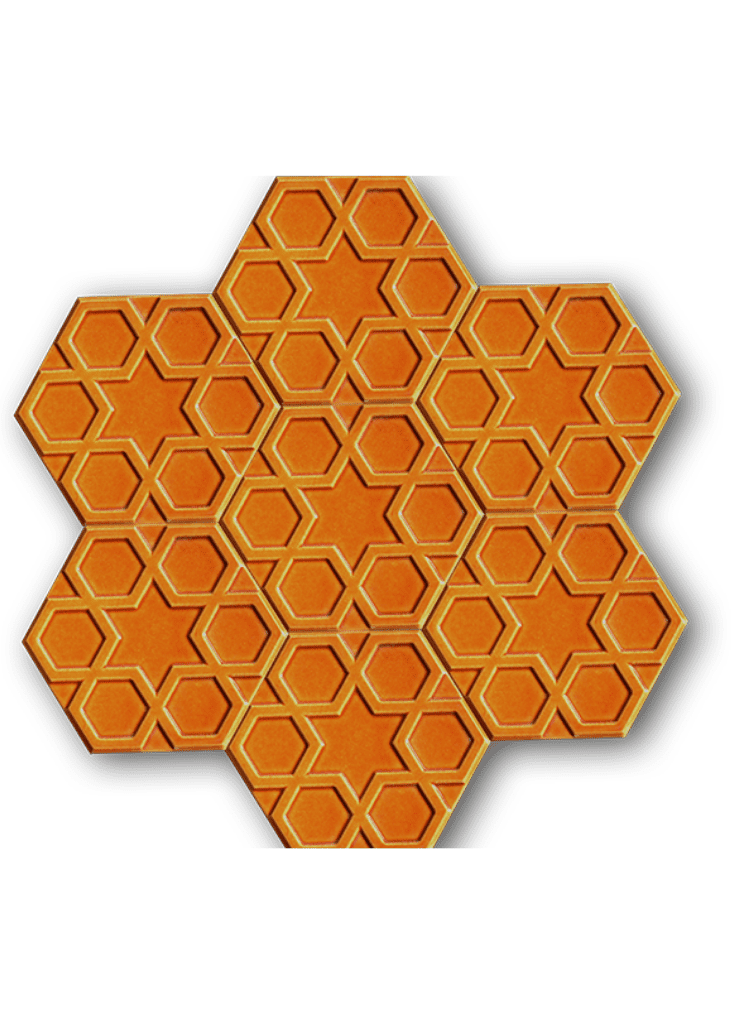 Hexagonal Ceramic Tile-43