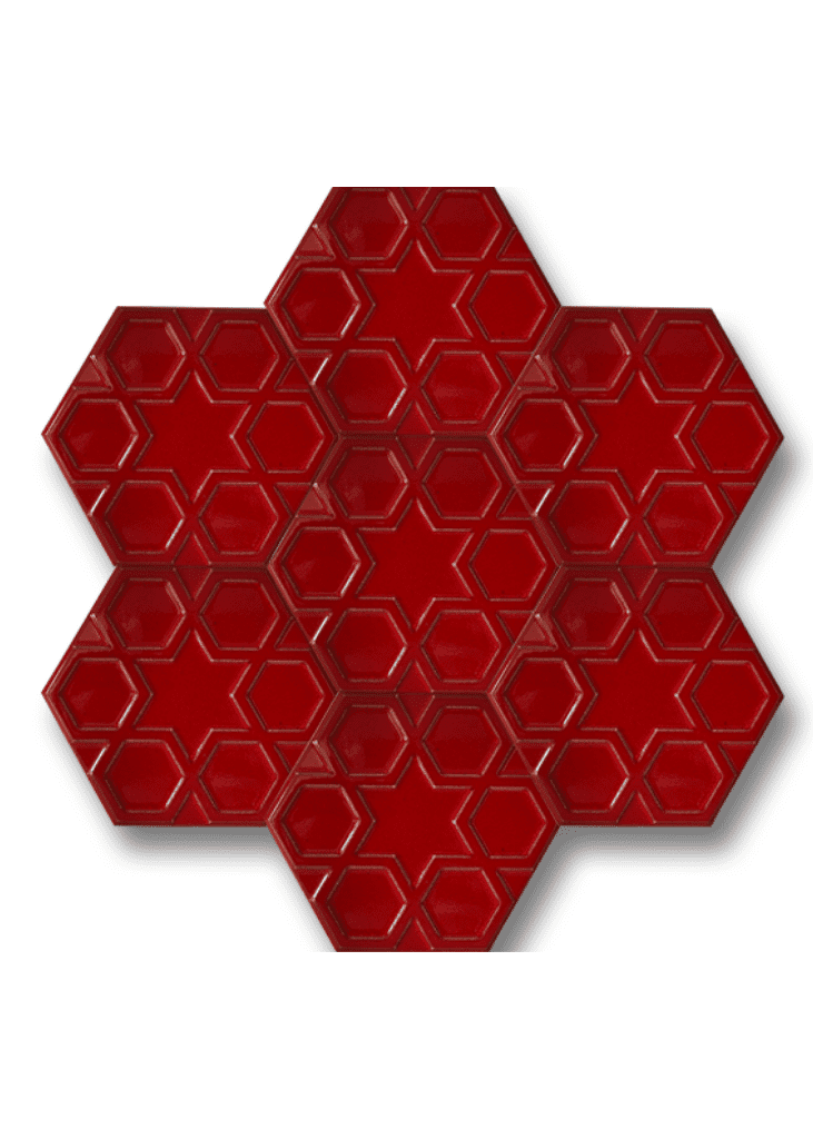 Hexagonal Ceramic Tile-44