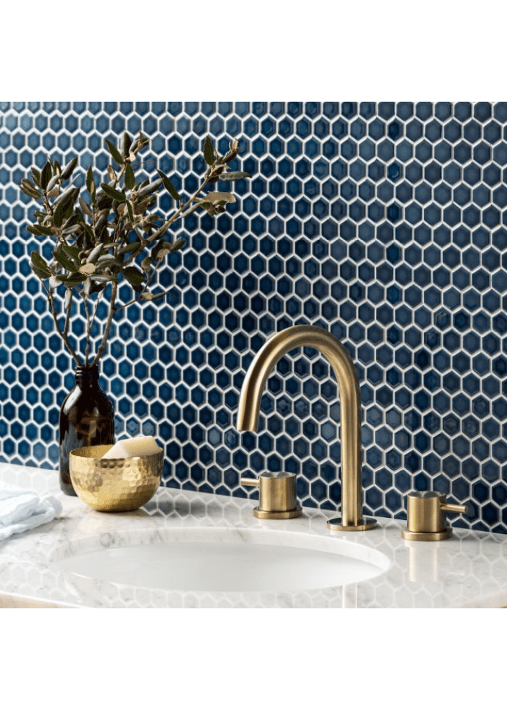 Square Mesh Mosaic Porcelain Tile-62