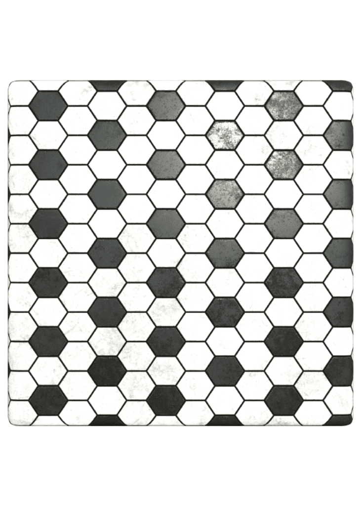 Square Mesh Mosaic Porcelain Tile-74