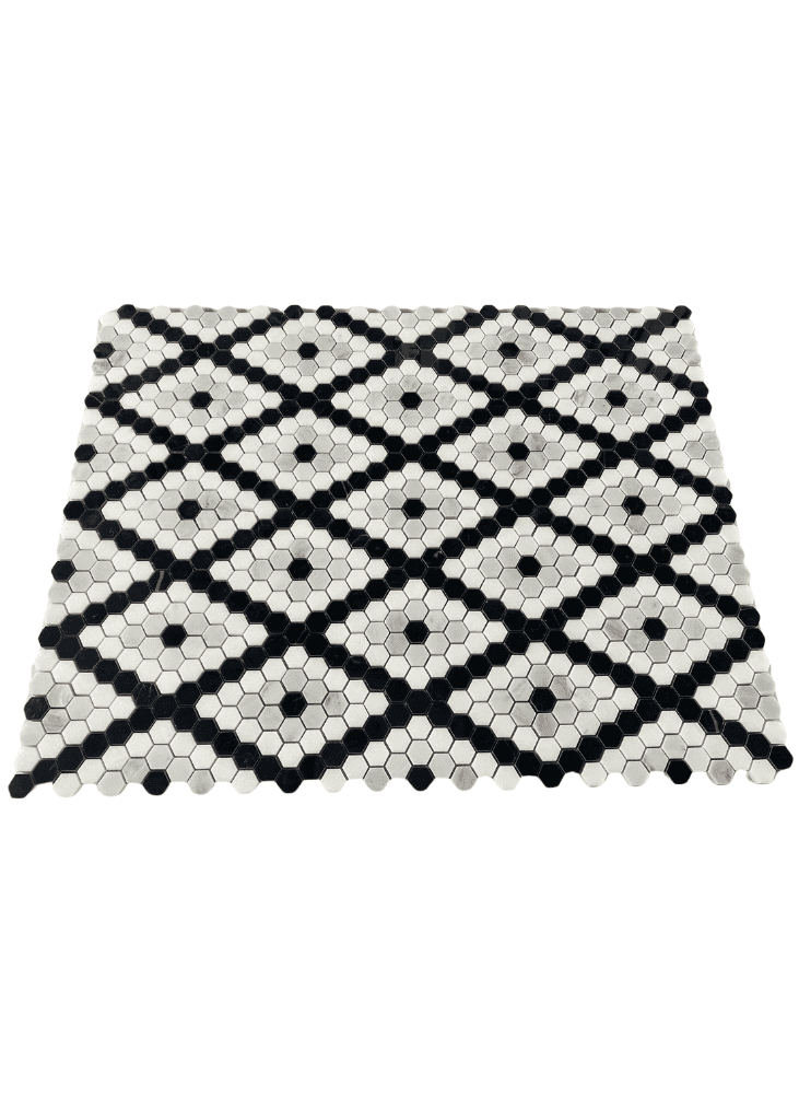 Square Mesh Mosaic Porcelain Tile-86