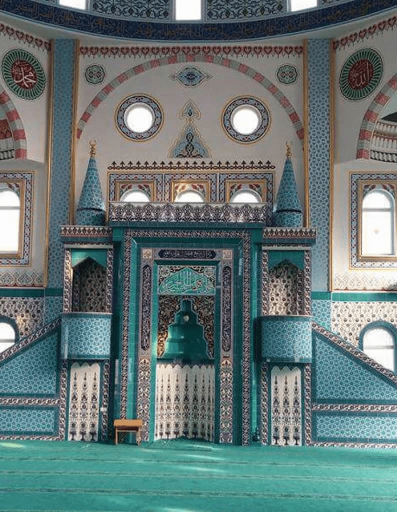 Mihrab, Pulpit, and Lectern-03